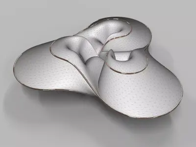 geometric modern art gm9 3D print model