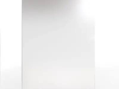 Small Table Mirror  Low-poly 3D model