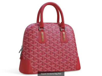 Goyard Vendome Bag 3D Model Pack