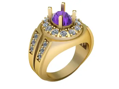 RUSSIAN  STYLE WEDDING  RING 3D PRINTABLE MIODEL  3D print model