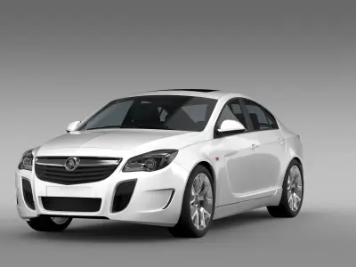 Holden Insignia VXR 2016 3D model
