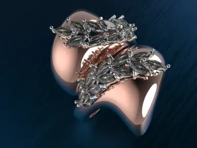 jewelry ring 233 3D print model