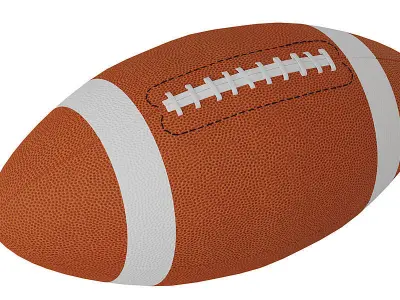 Sport Game Balls BLENDER 3D Model Cycles 3D model