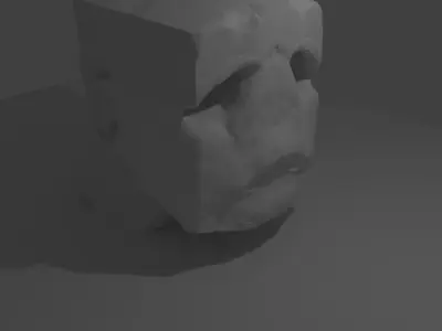 head work 3D model