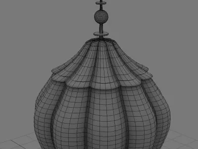 Golden Dome 3D model