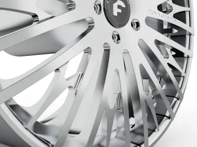 forgiato Cravatta-ECL wheel 3d print model 3D print model