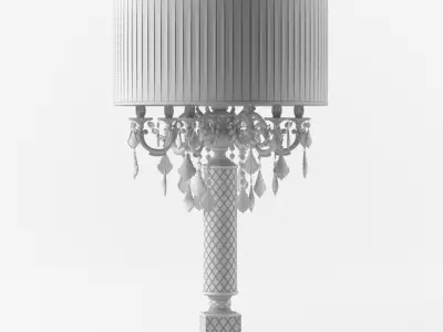 Table lamp Zanaboni 3D model