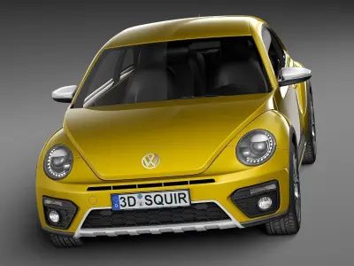 Volkswagen Beetle Dune 2016 3D model
