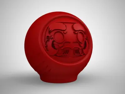 Daruma Doll 3D print model