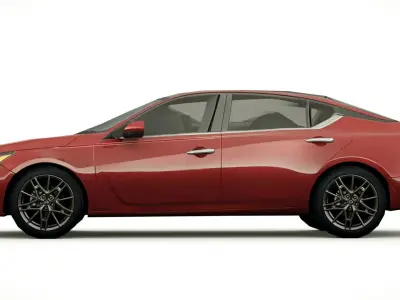 Nissan Altima SR 2023 Low-poly 3D model