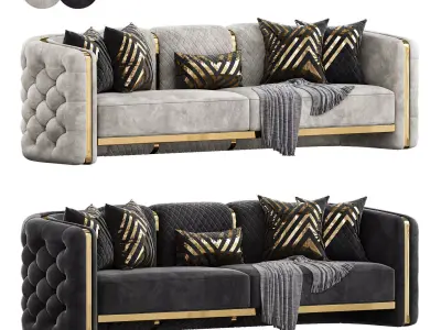  Viktorya Sofa by Evgor Luxury 3D model