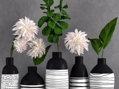 decoration set 18 3D model