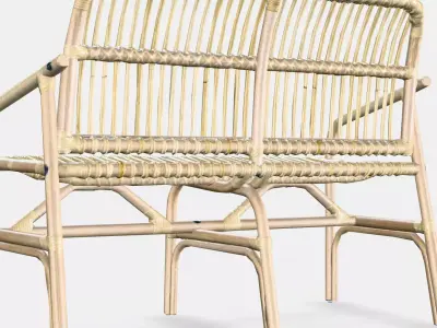 SALNO Bench Low-poly 3D model