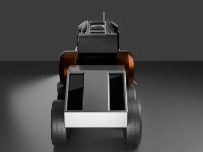 sci fi truck  3D model