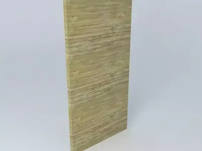 4 x 8 wood panel Free 3D model