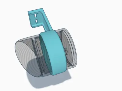 Turbo Gauge 52mm 3D print model