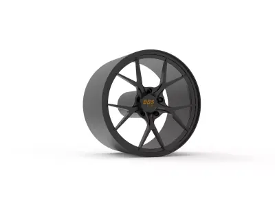 BBS RI-D wheel 3d print model 3D print model