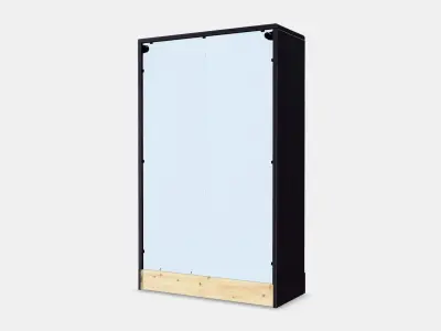 HAVSTA Glass-door cabinet with plinth 2 Low-poly 3D model