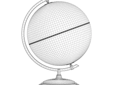Antique Globe 3D model