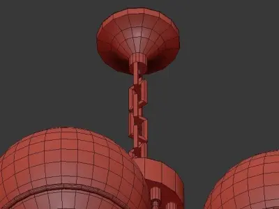 Melissa Chandelier 3D model