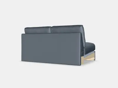 VIMLE Cover for 2-seat section 1 Low-poly 3D model