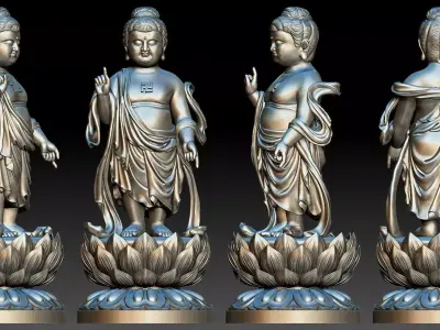 Buddha s Birthday  3D print model