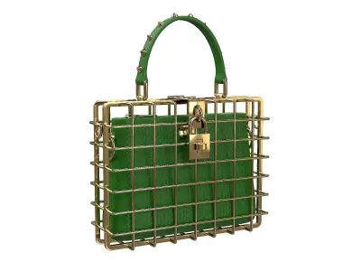 Dolce Gabbana Box Cage Bag Low-poly 3D model