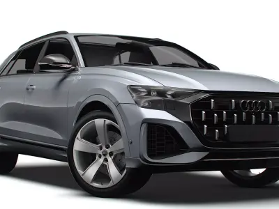Audi Q8 55 TFSI quattro 2025 3D model