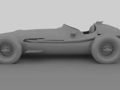Maserati 250F 3D model