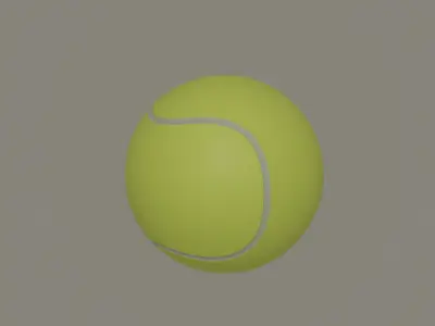 Tennisball 3D model