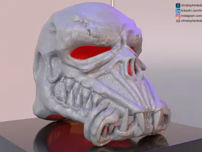 Star Wars Skull Death Trooper Helmet 3D print model