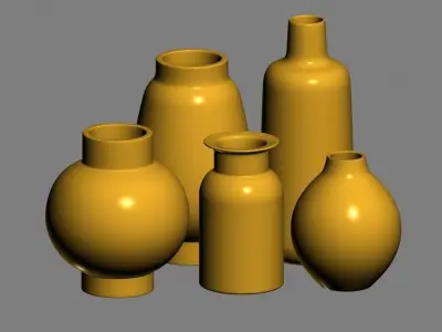 vase 24 3D model purchase