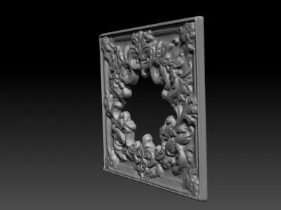 Bas relief Frame 240506 03 3D print model