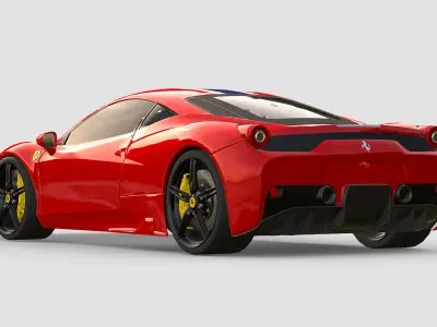 Ferrari 458 Speciale 3D model