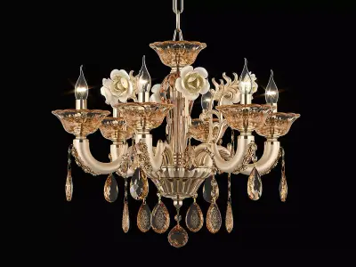 MD 32661-6 Osgona Chandelier 3D model