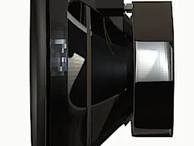 Cerwin Vega Stroker Car Subwoofer Free low-poly 3D model