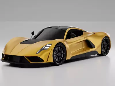 Hennesey Venom F5 3D model