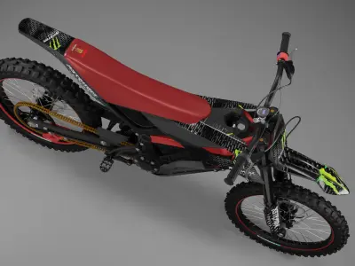 Apollo RFN Electric Bike Low-poly 3D model