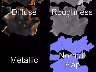 Tasmanian Devil Realistic model pack Low-poly 3D model