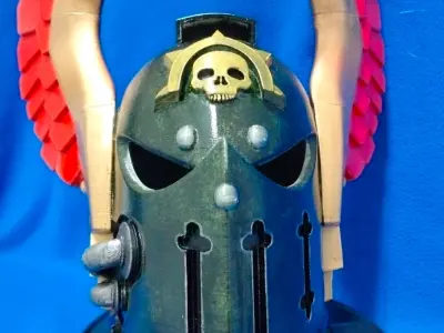 Lion el jonson primarca helmet  3D print model