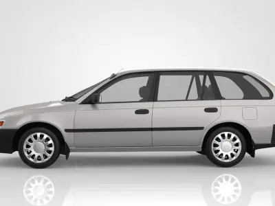 Toyota Corolla AE101 Wagon 3D model
