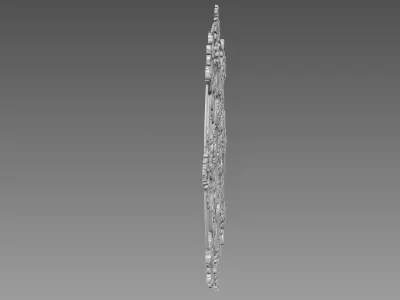 Decorative Rosette 3D model