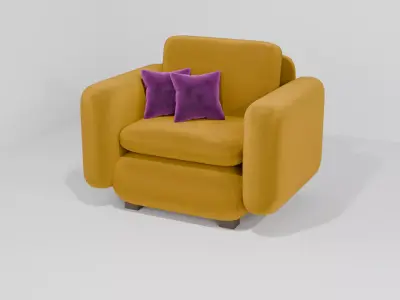 Armchair Free 3D model buy