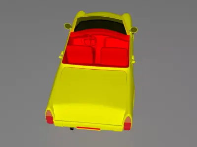 Cartoon Car 3D model