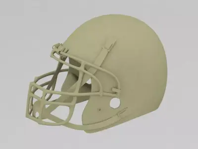 football helmet 3D print model