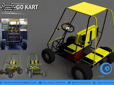 Go Kart Free 3D model