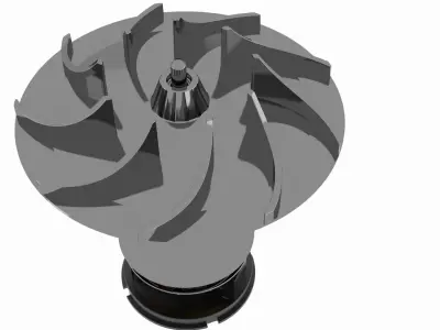 Electro Motor 2 3D model