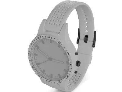 Sport watch 3D model