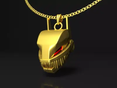 Tiger Head Pendant  3D model