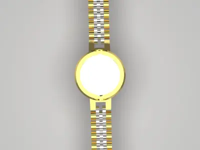 Lockless Watch Case and Strap sj0024 3D print model